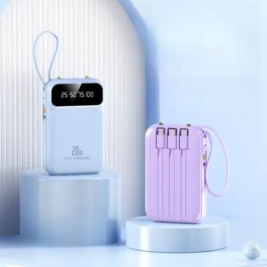 20000mAh Power Bank with Digital Display (5 Colors)